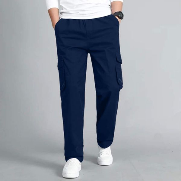 Six Pocket Mobile Pant - Navy Blue