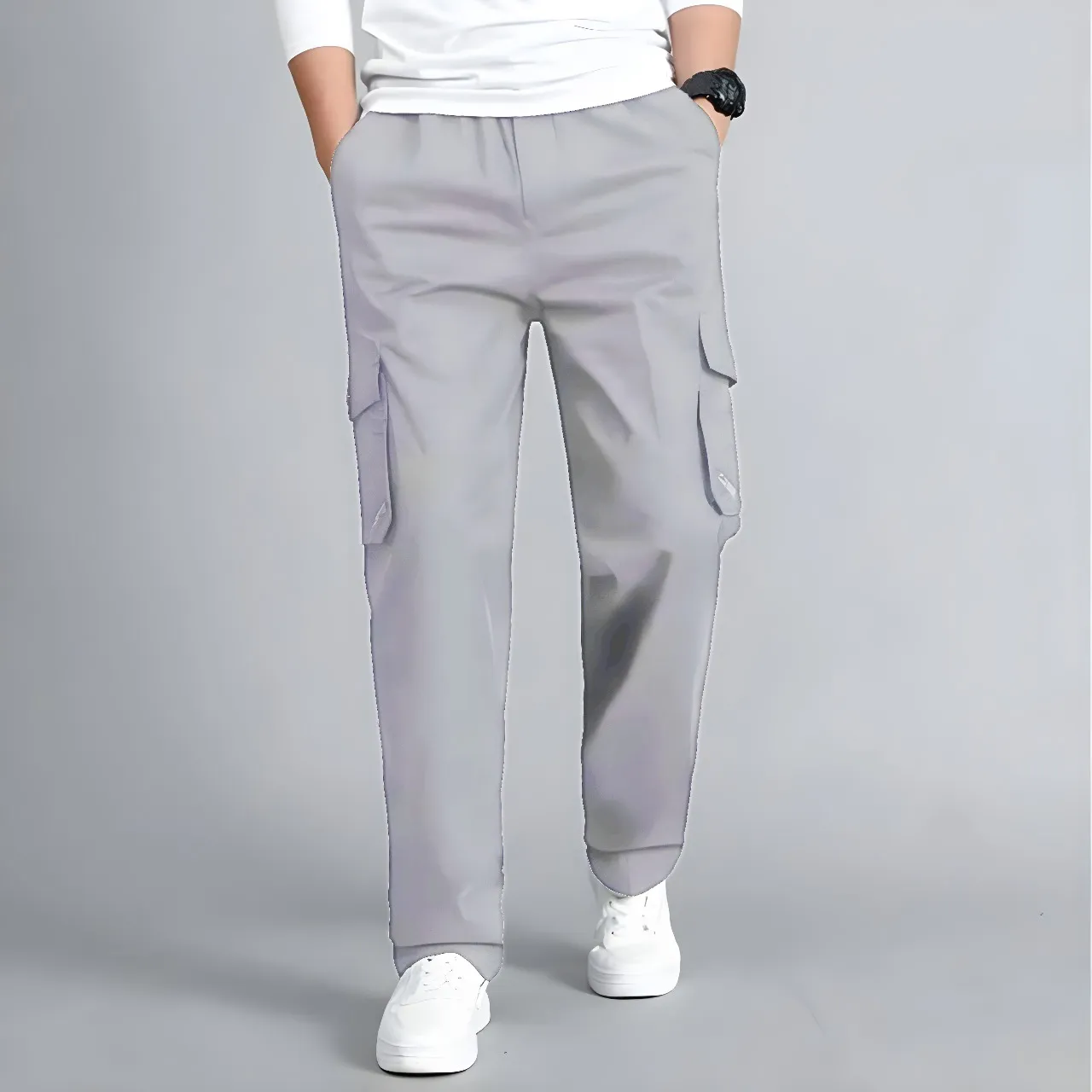 Six Pocket Mobile Pant - Ash