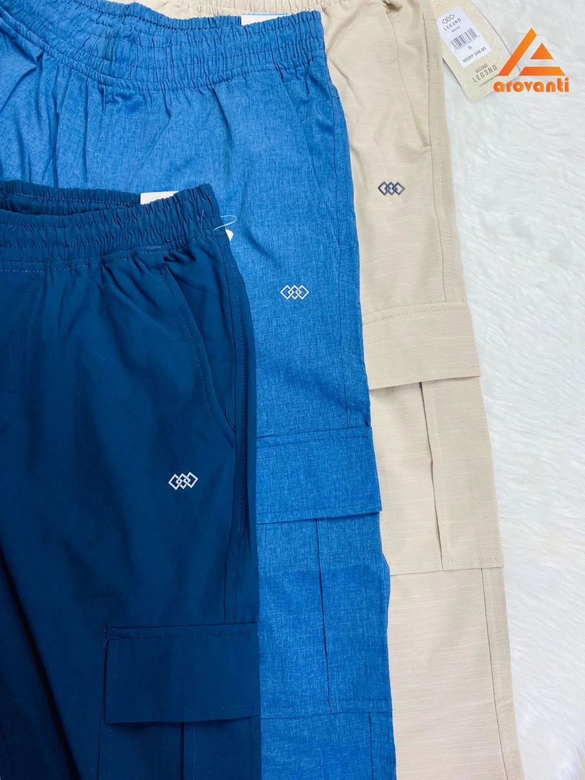 4 Pocket cargo Trouser Pant 3 Pcs Combo