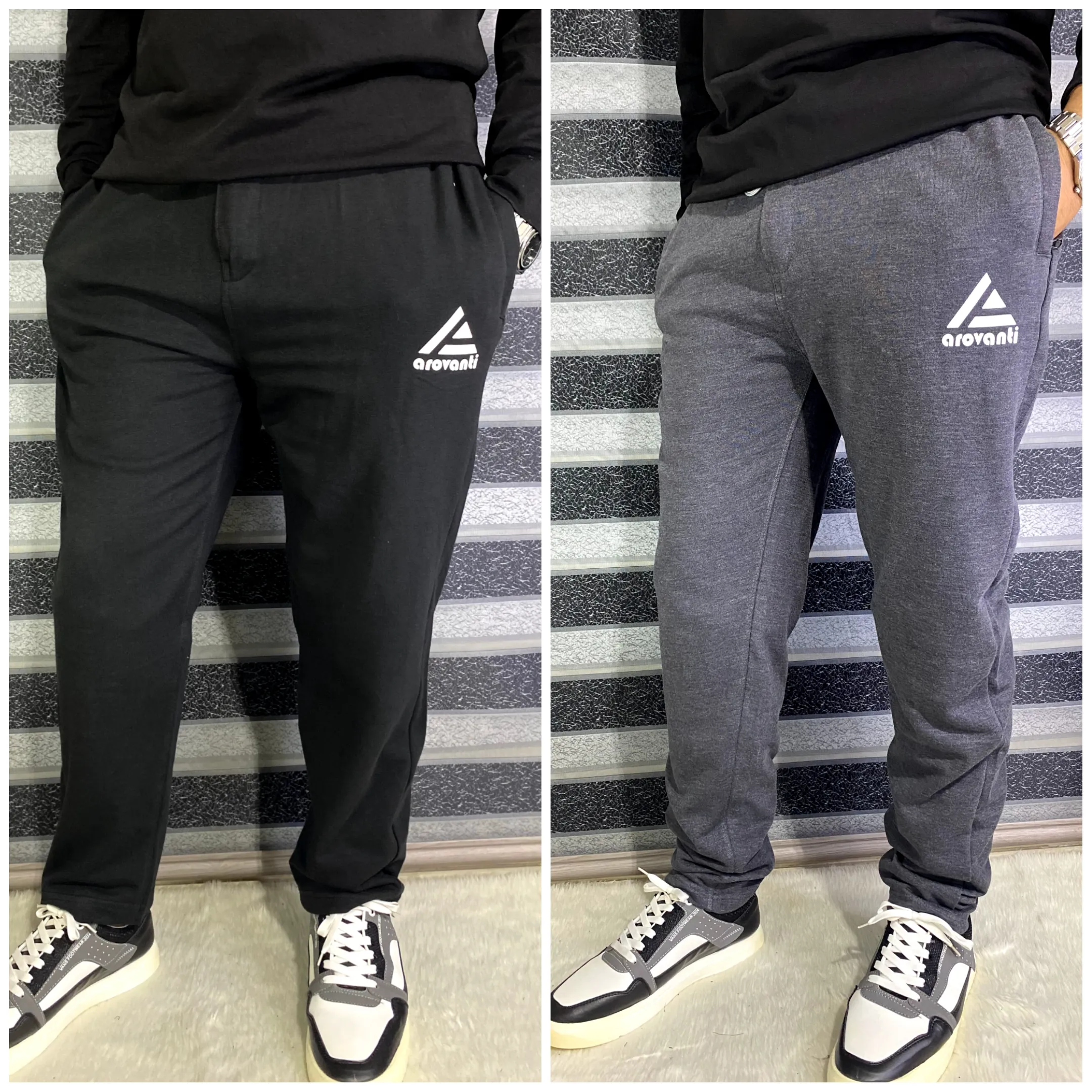 11. Winter Trouser Combo - Black & Deep Ash